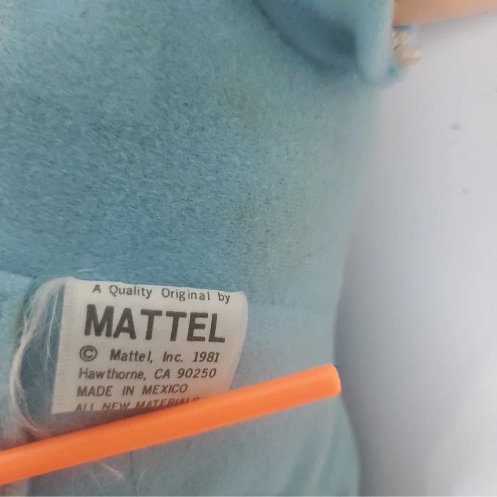 Mattel 1981 Bye Bye Diapers Baby Doll Pull String Is Stuck Out